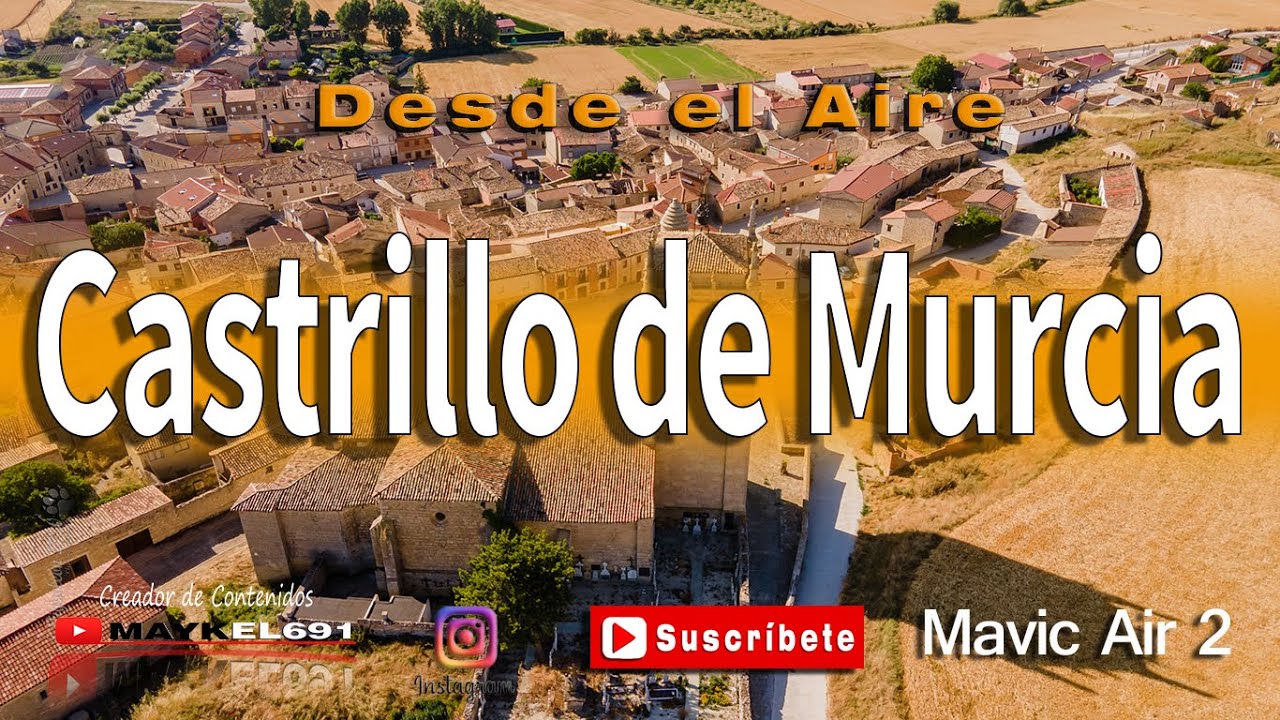 Castrillo de Murcia  desde el aire / Drones Mavic Air 2