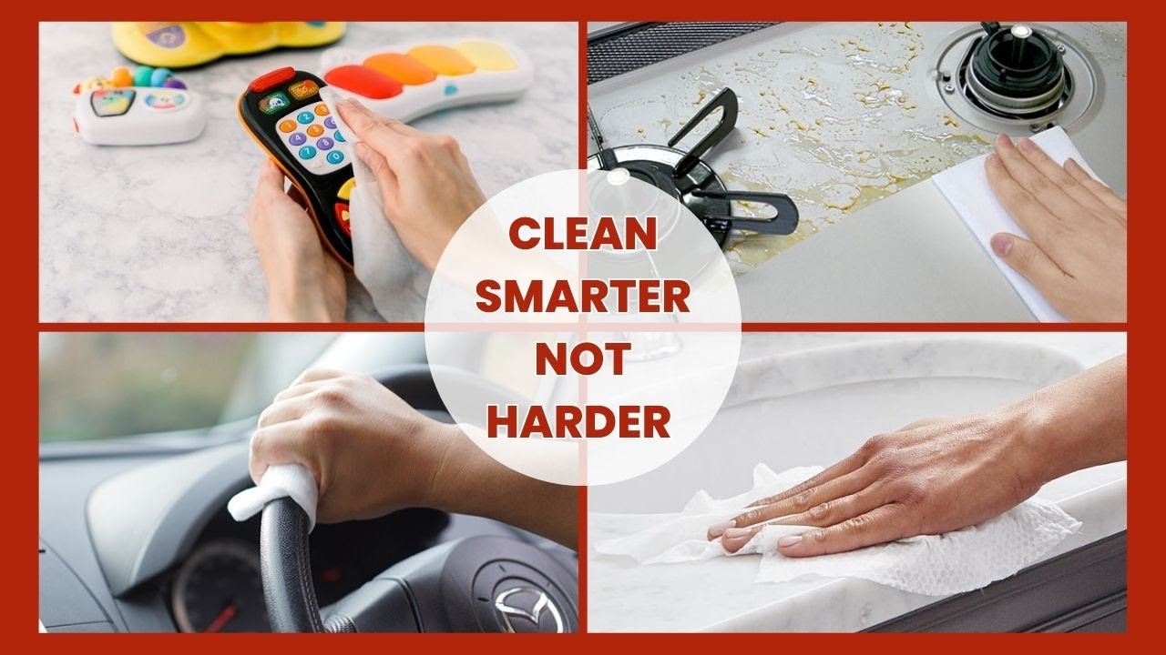 Best Multi Surface Cleaning Wipes- Effortlessly Wipe Away Dirt & Grime