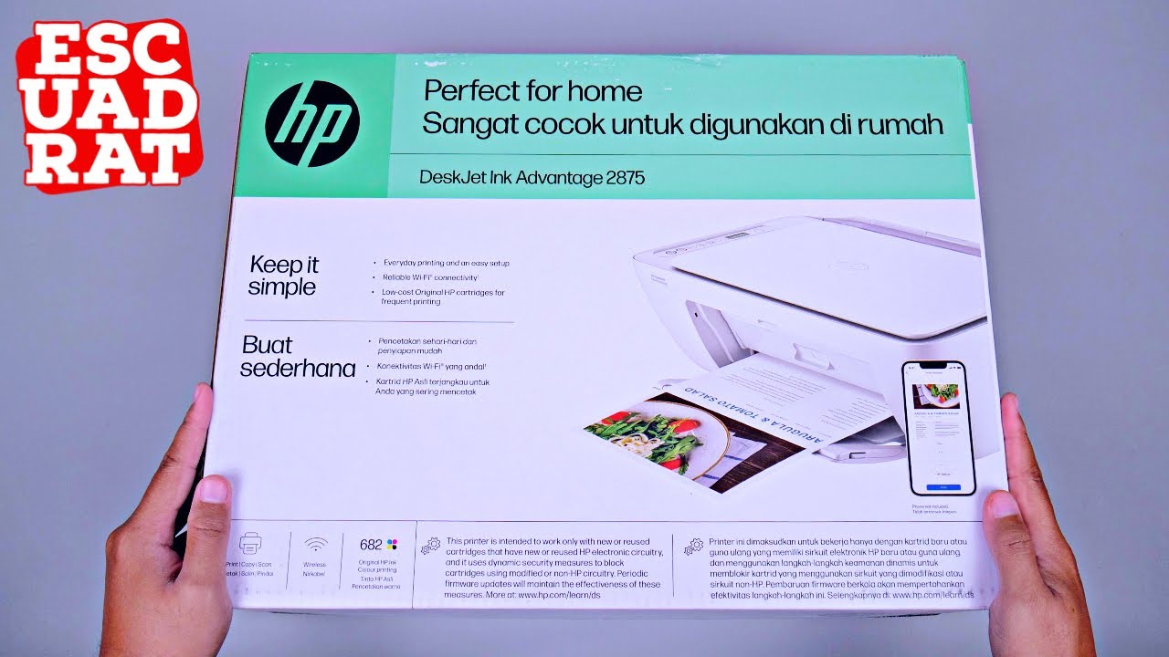 Новый год, новый принтер | Беспроводной принтер HP 2875 для печати, сканирования и копирования
