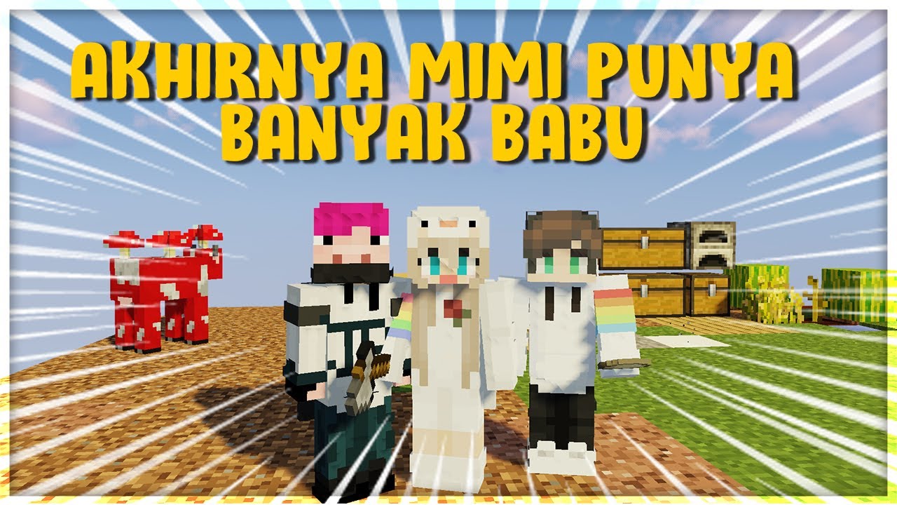 @PepPey NGAKU-NGAKU JADI PACAR MIMI?! TA TAMPOL - MINECRAFT ONEBLOCK