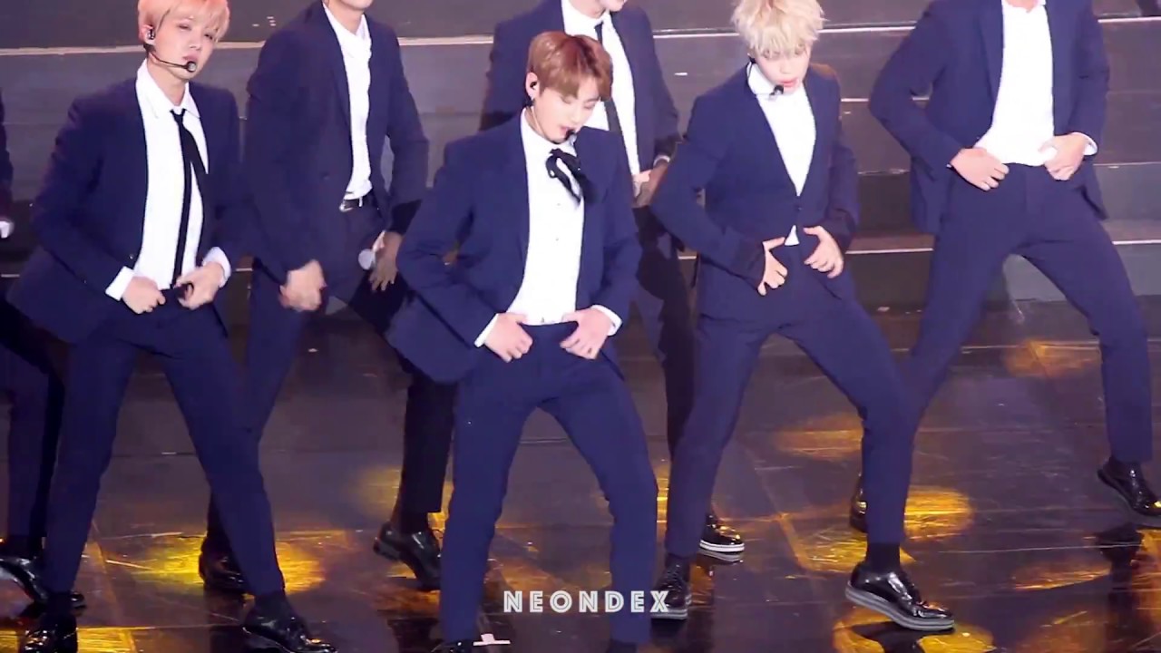170119 서울가요대상 서가대 SMA 방탄소년단 정국 BTS JungKook - 피땀눈물+불타오르네(Blood sweat & tears, Fire)