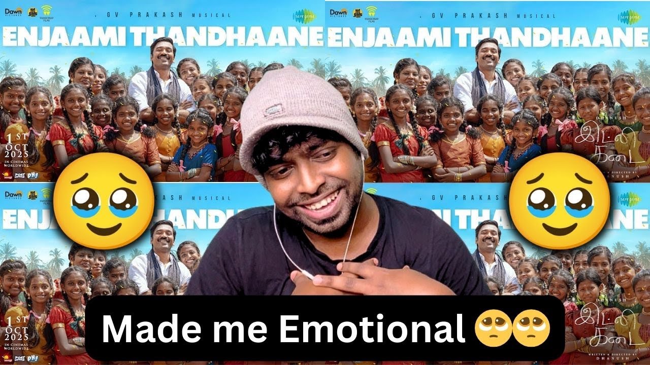 Enjaami Thandhaane - Lyrical Reaction | Idli Kadai | #dhanush #nithyamenen | Mr Earphones #idlikadai