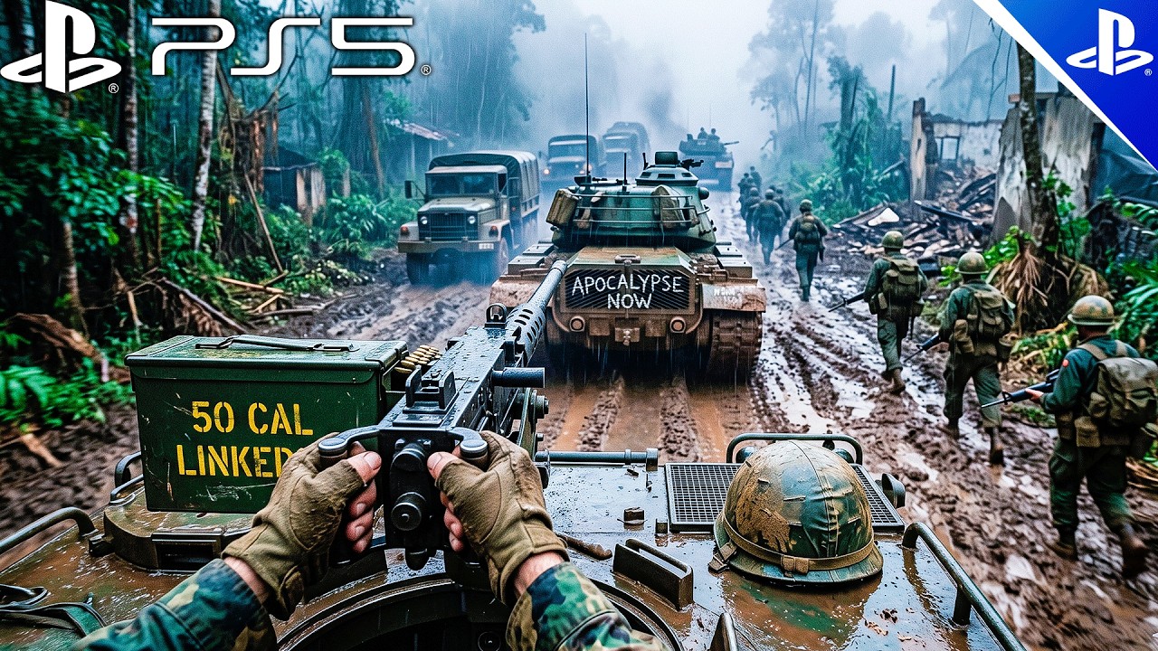 (PS5) Deadly Jungle Warfare &ndash; Tanks Advance Through Hell | Realistic Gameplay [4K60FPS] Call of Duty