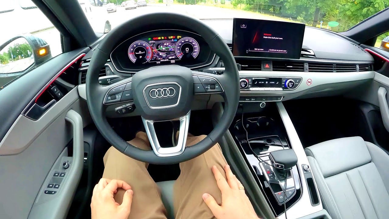 2023 Audi A4 | POV Test Drive - part 2 | Fuel consumption information