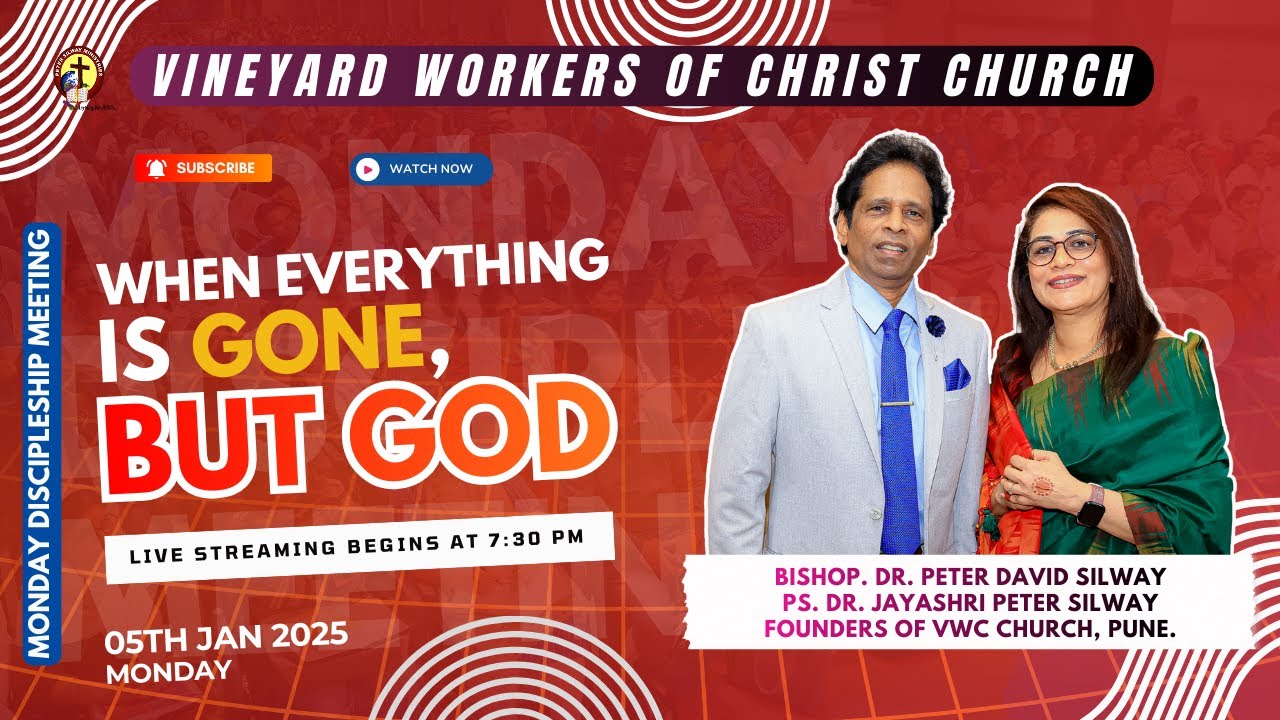 Peter Silway -  "WHEN EVERYTHING IS GONE, BUT GOD" | MONDAY DISCIPLESHIP MEETING | 05/01/2026