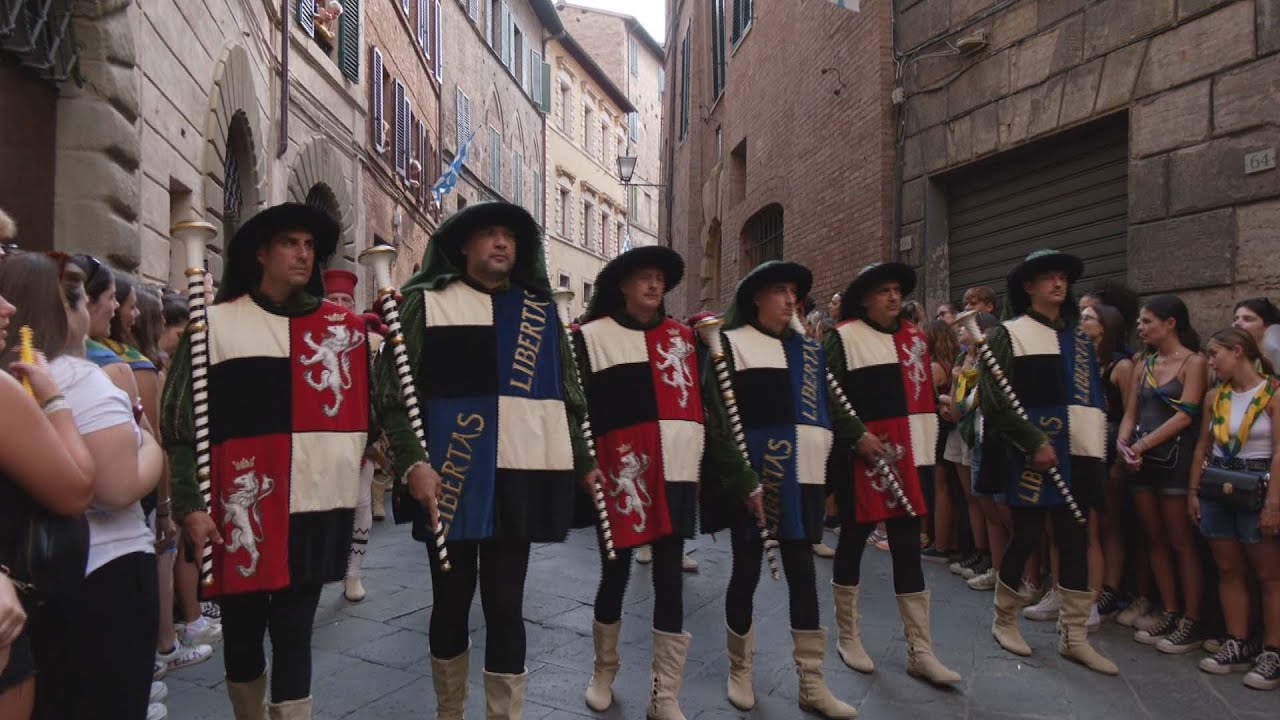 Marcia del Palio di Siena 16 agosto 2025