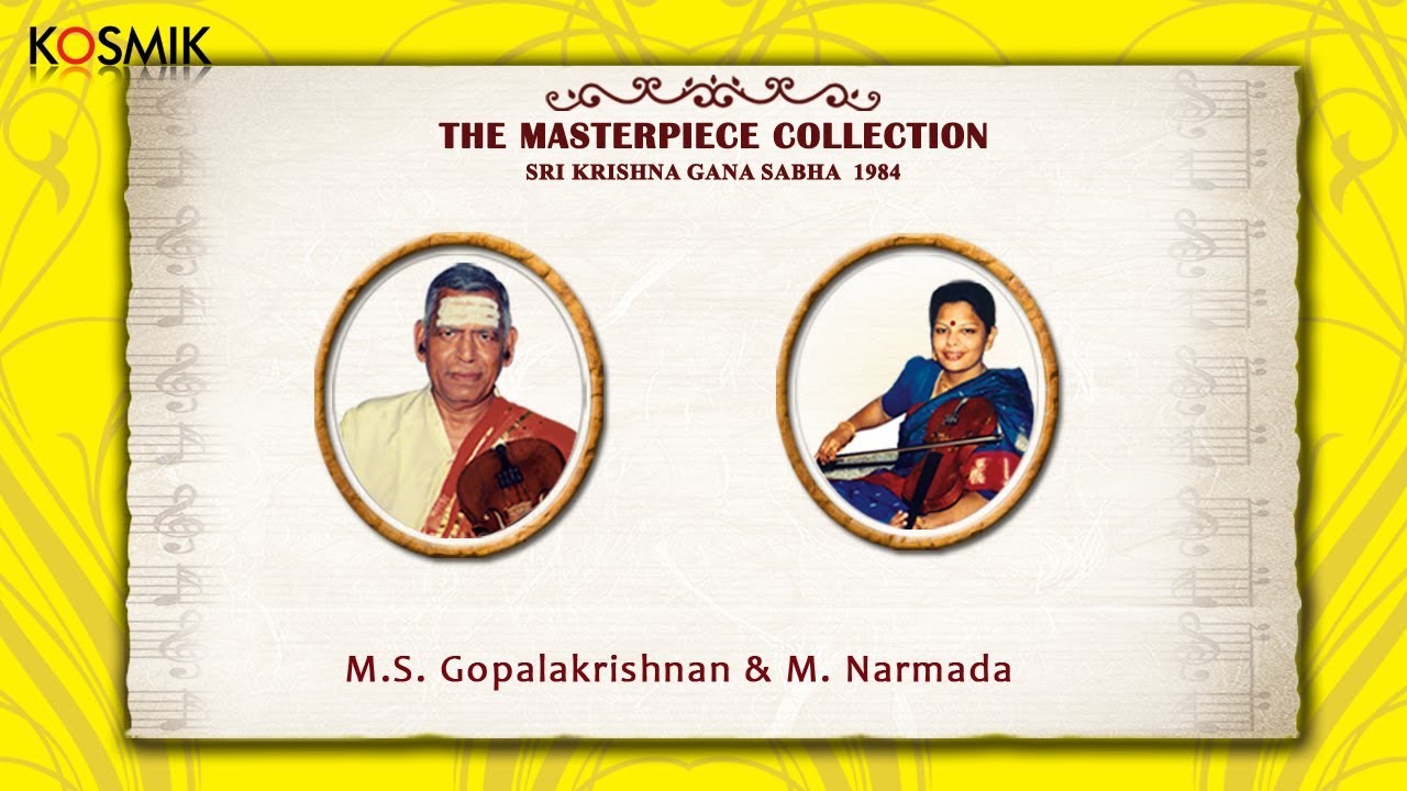 M.S. Gopalakrishnan & M.S.G. Narmada - Live Concert