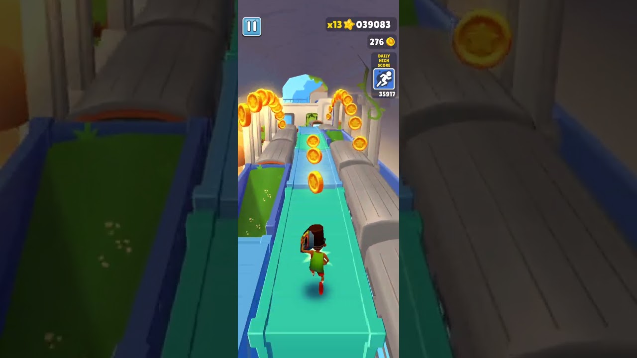Subway Surf GamePlay #games #gamer #gaming #gameplay #subwaysurfers 