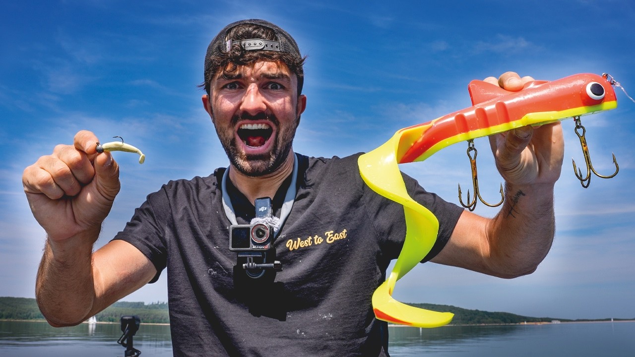Mini vs. XXL K&ouml;der &ndash; K&ouml;der verdoppeln bis zum Maximum! (Fishing Challenge)