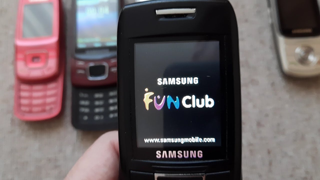 Samsung Startup and Shutdown SGH-C300 GT-C6112 SGH-Z400 SGH-E250 SGH-X530
