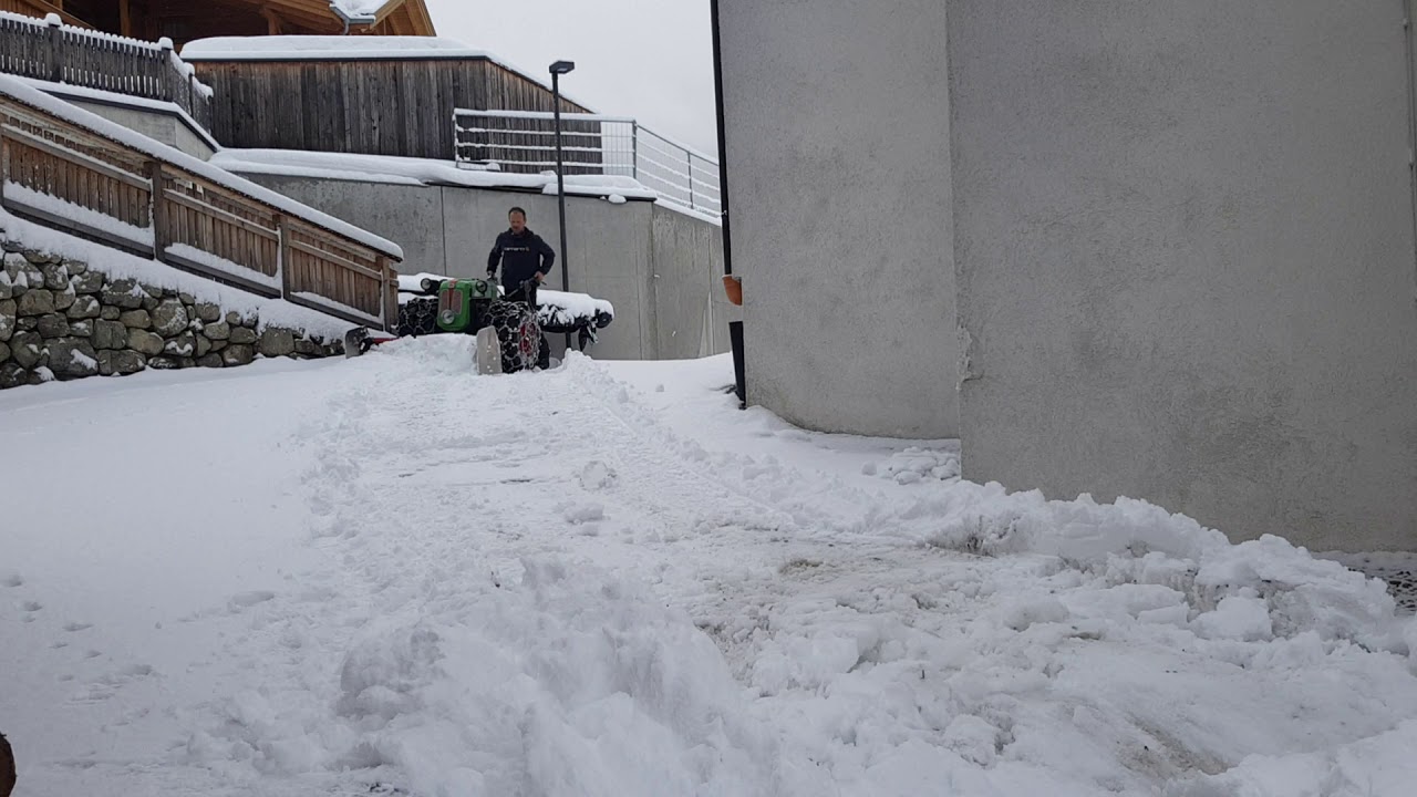 Rapid Spezial Einachser mit Schneeschild Eigenbau. Teil 2