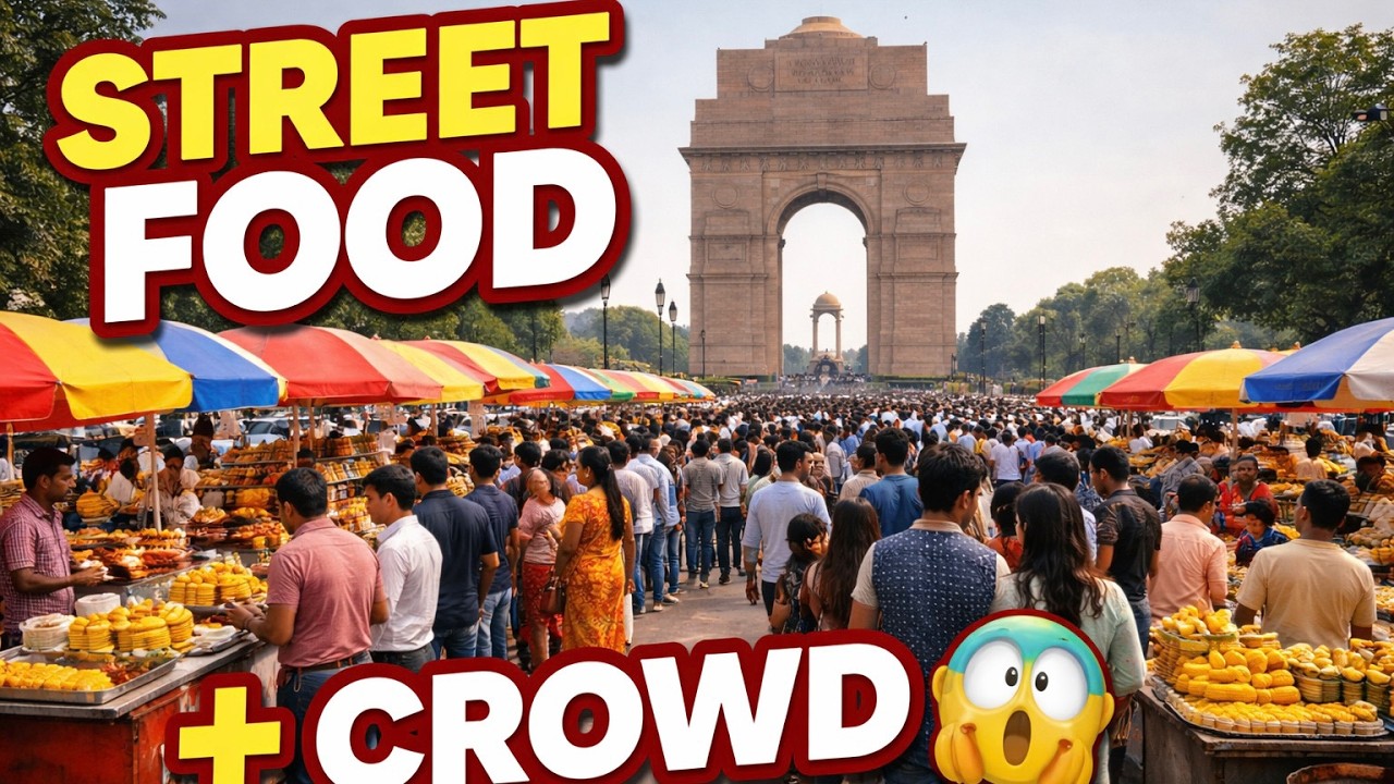 India Gate Street Food Life
