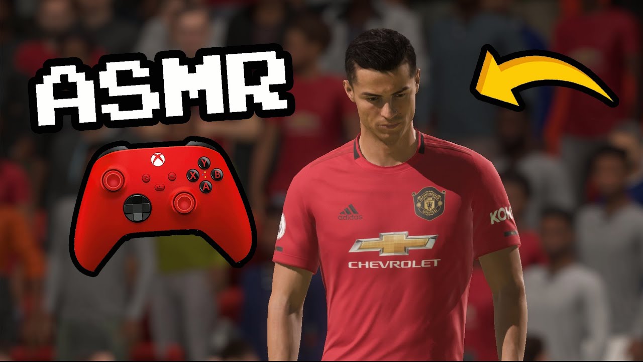 ASMR CONTROLLER SOUNDS (NO TALKING) [FIFA 20 Gameplay]