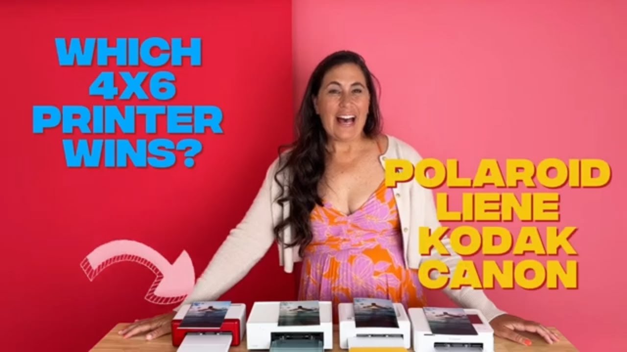 We Tested 4 Popular 4x6 Photo Printers - Here's What Won: Canon vs Kodak vs Polaroid vs Liene