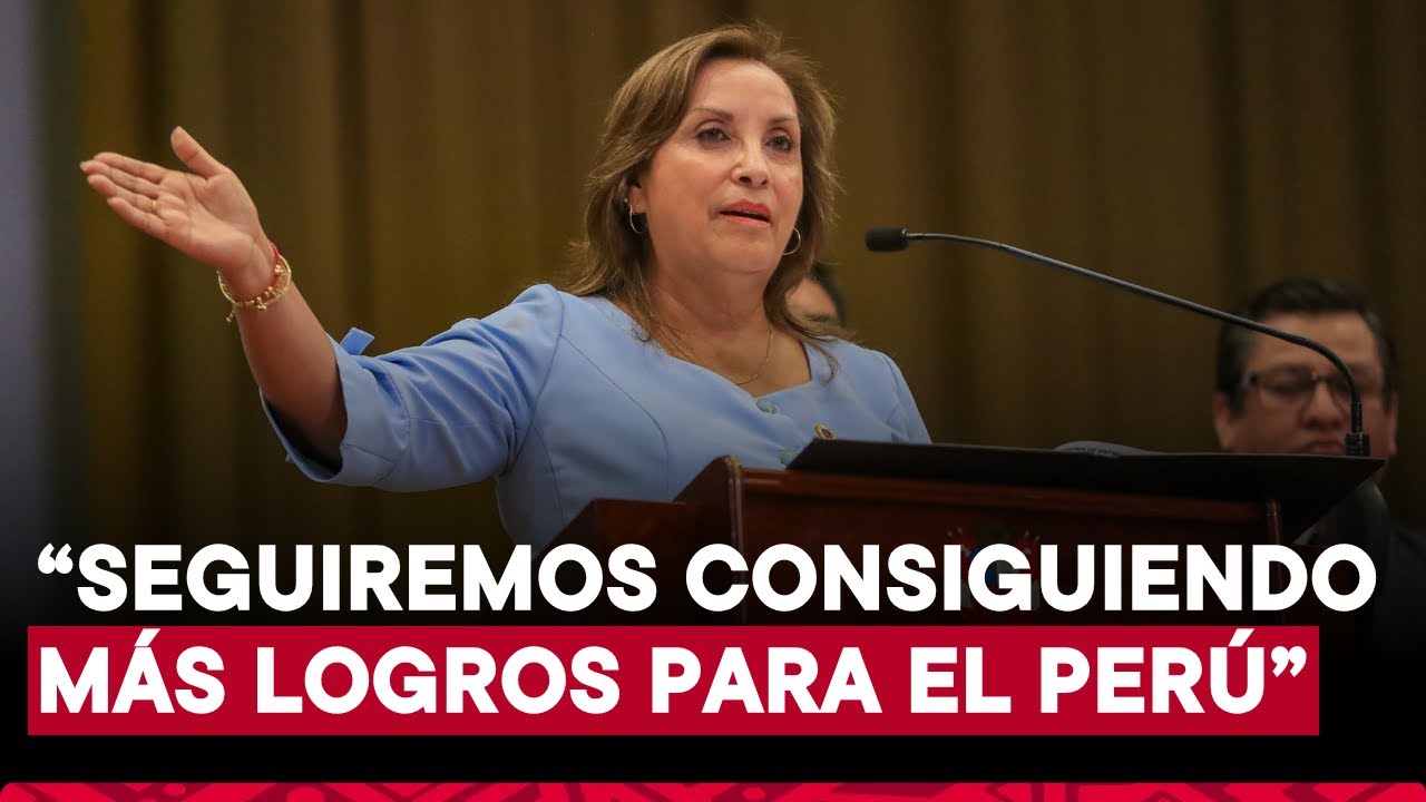 Presidenta Dina Boluarte: 
