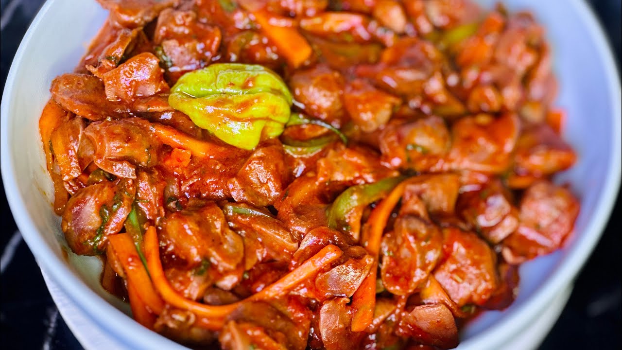 NJIA RAHISI YA KUPIKA FIRIGISI ZA KUKU/CHICKEN GIZZARD