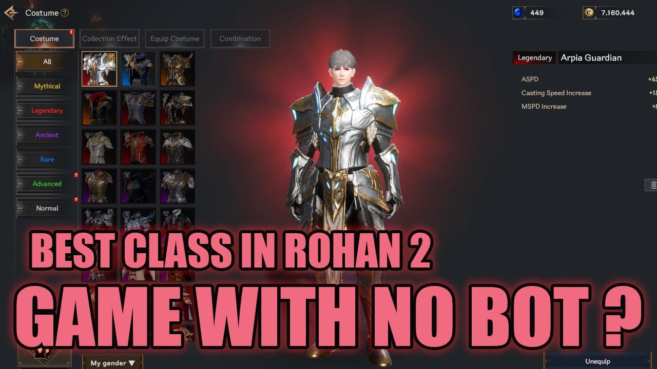 ROHAN 2 GAME WITH NOT BOT NA NGA BA ? BEST CLASS IN ROHAN 2 ANO NGA BA ?