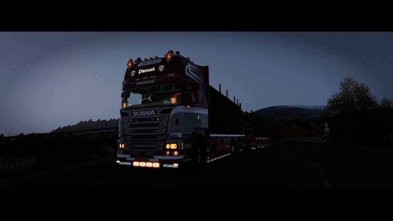 ETS2: Driving to the Nordkapp - SCANIA R580 V8 Tandem
