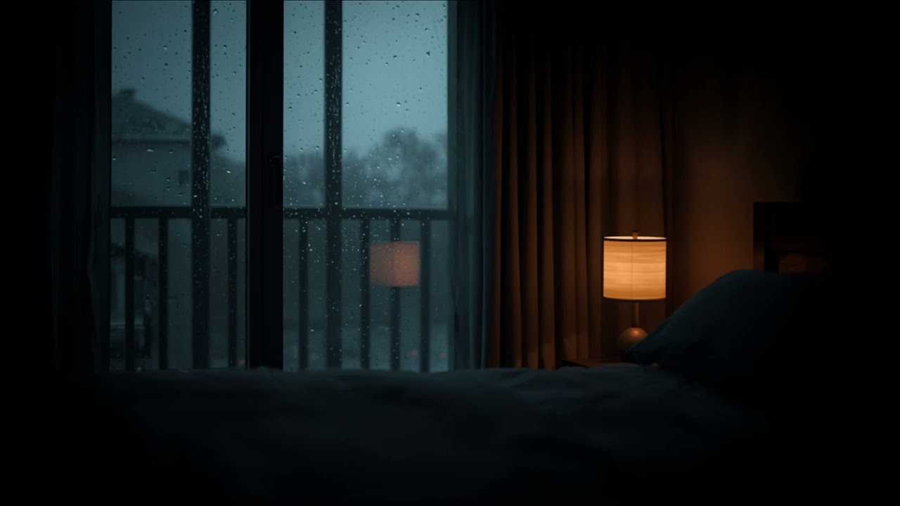 Quiet Hands | Piano & Soft Rain for Deep Sleep (60 Minutes)