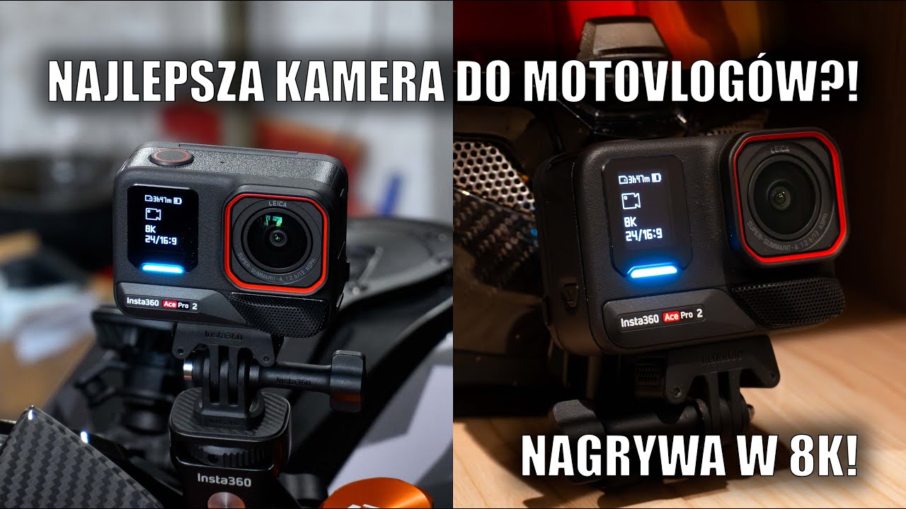 Najlepsza kamera do MOTOVLOGÓW?! Insta360 AcePro 2