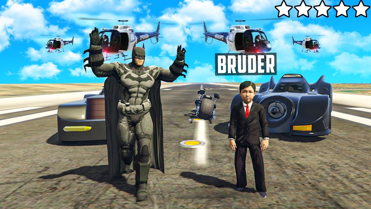 BATMAN adoptiert KLEINEN BRUDER in GTA 5 RP!