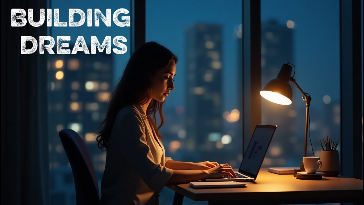 Late Night Focus 🌙 | Quiet Hustle Lo-Fi for Work, Study & Building Dreams