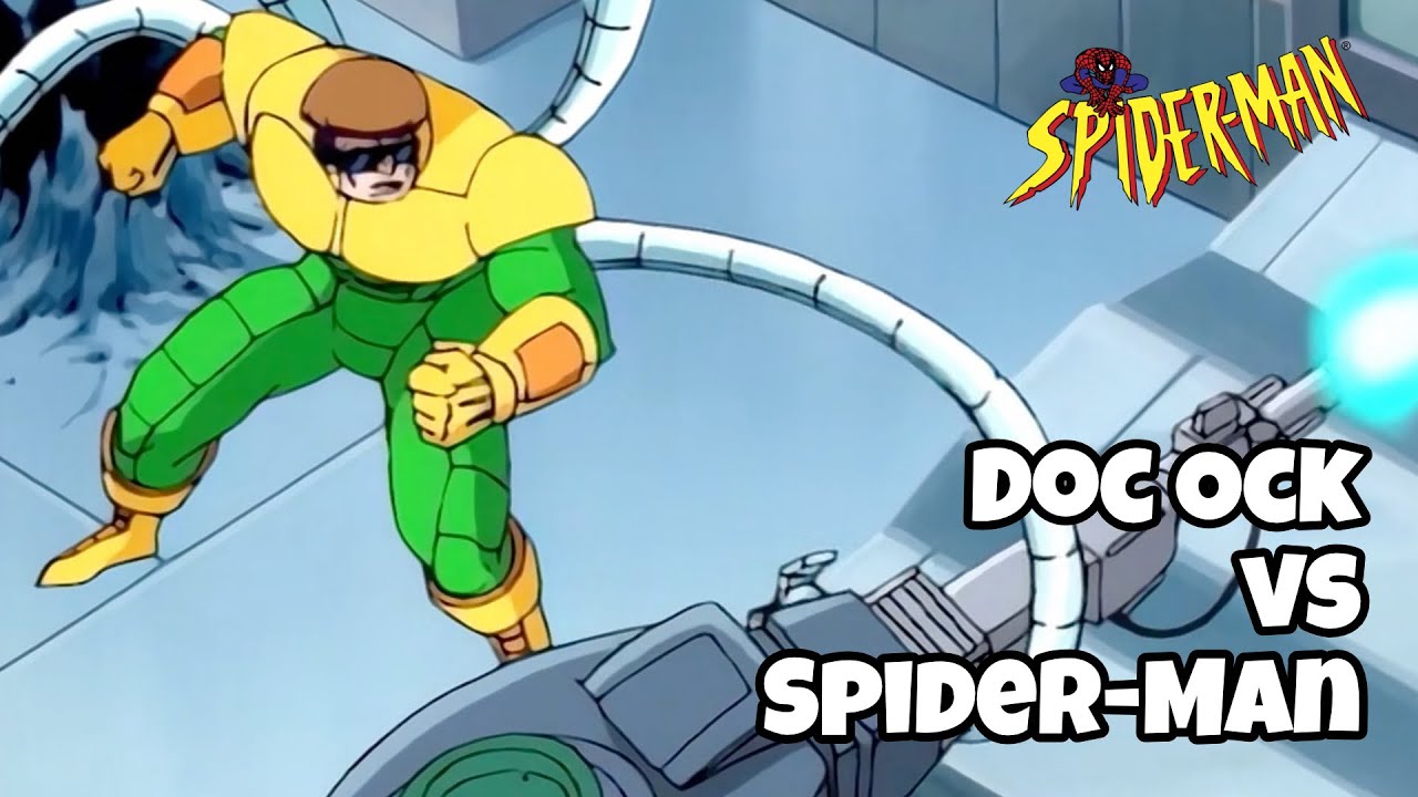 Spider-Man vs Dr Octopus | Spider-Man: The Animated Series (HD)
