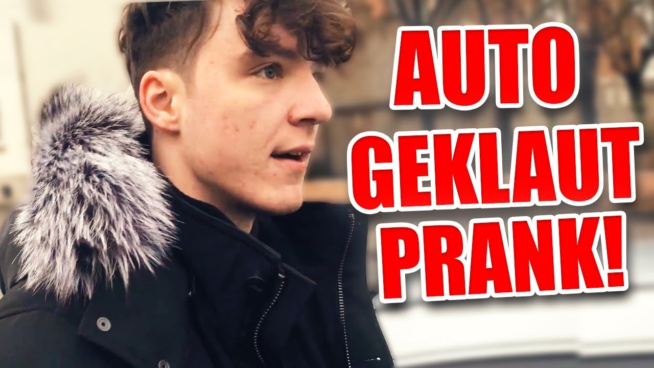 AUTO GEKLAUT PRANK an Roman aka DieLochis + MEGA ÜBERRASCHUNGS PRANK! I BradeTv