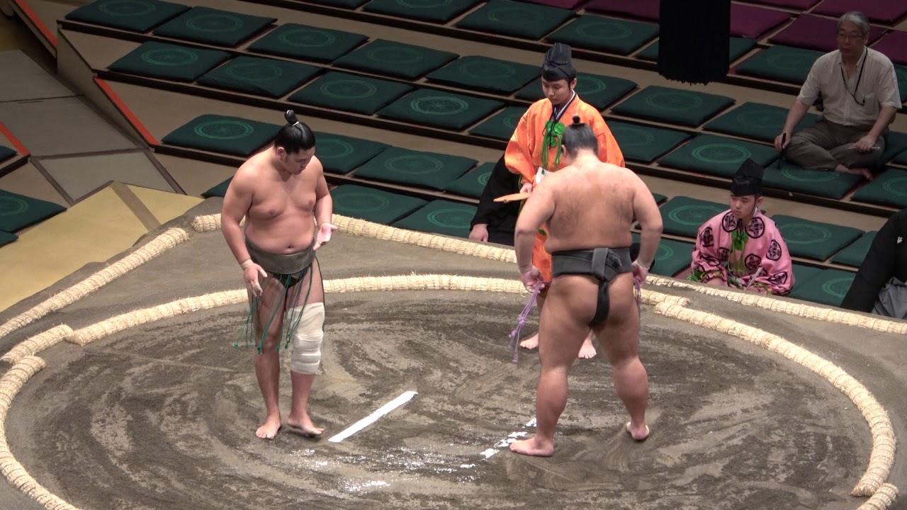 序ノ口優勝・光内　深町戦 平成３０年９月場所初日