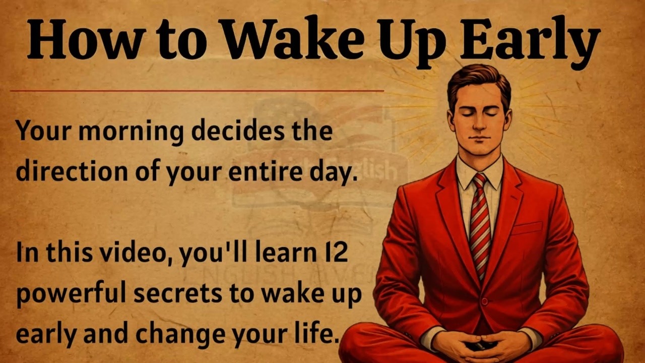 How to Wake Up Early Every Morning_Simple Tips to Wake Up Early_Listen and Apply