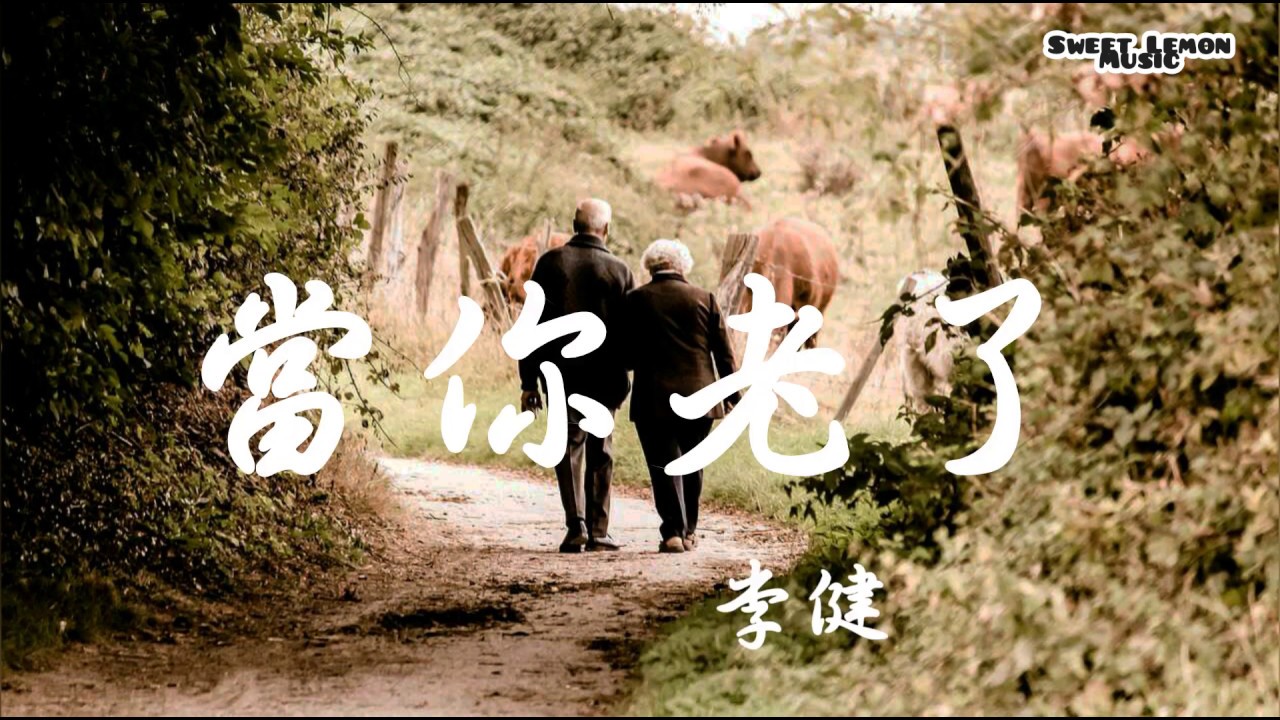 李健 - 當你老了 When You Are Old 歌詞字幕 Lyrics