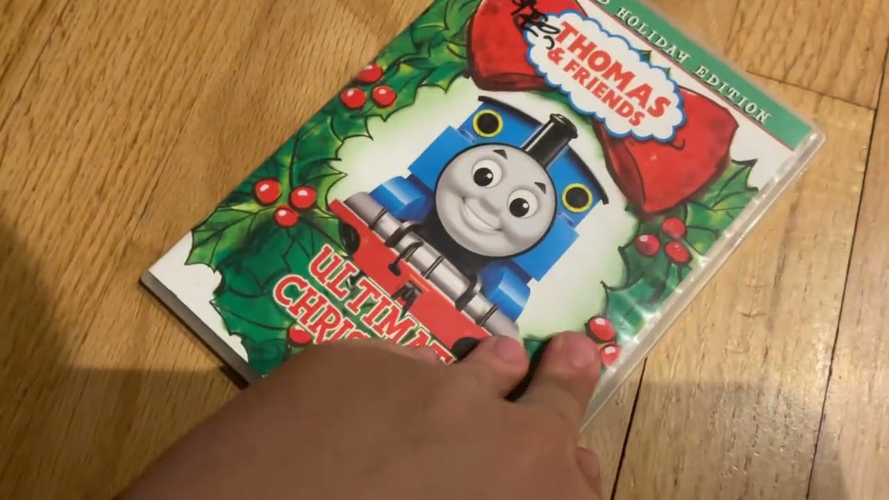 My Thomas/Bob the Builder DVDs and the only Thomas Blu-Ray with Day of the Diesels Trailer