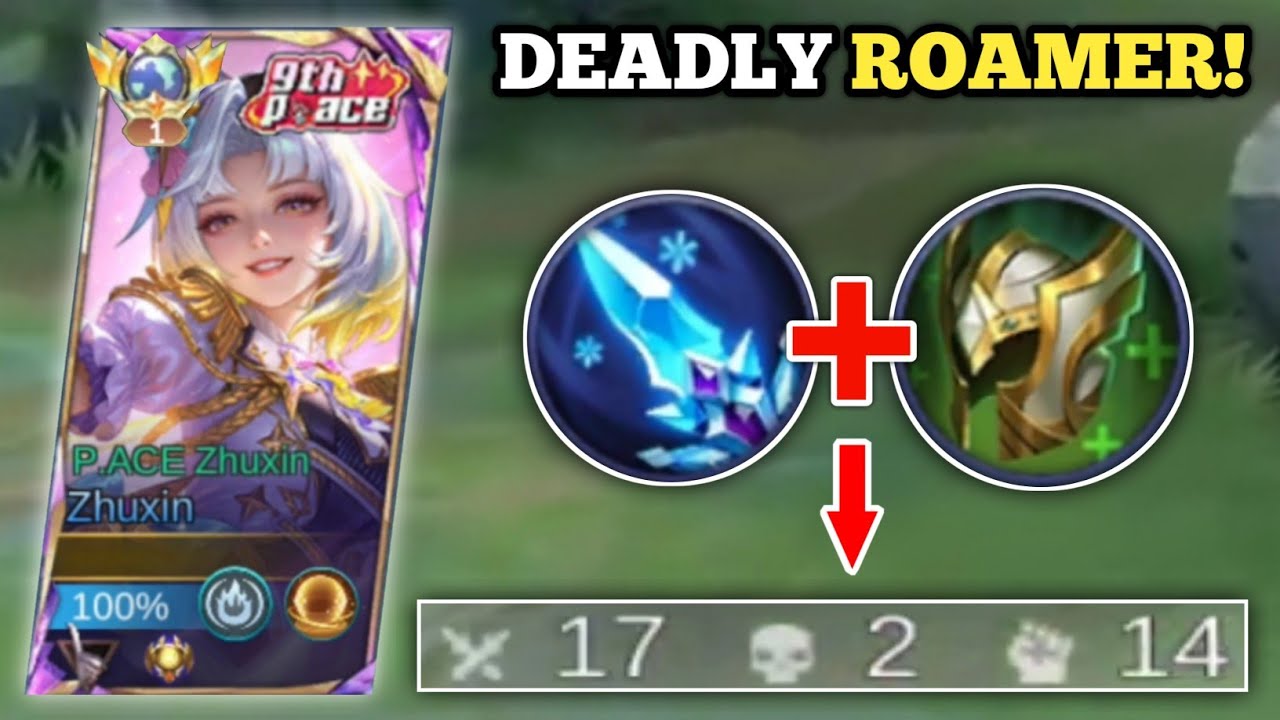 17 KILLS! ZHUXIN IS A DEADLY ROAMER! | ZHUXIN BEST BUILD AND EMBLEM 2026 -MLBB