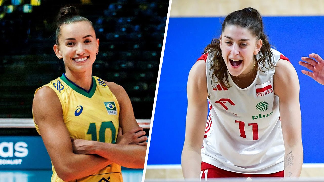 GABI GUIMARAES & MARTYNA LUKASIK, best points in VNL | Volleyball Nations League 2024