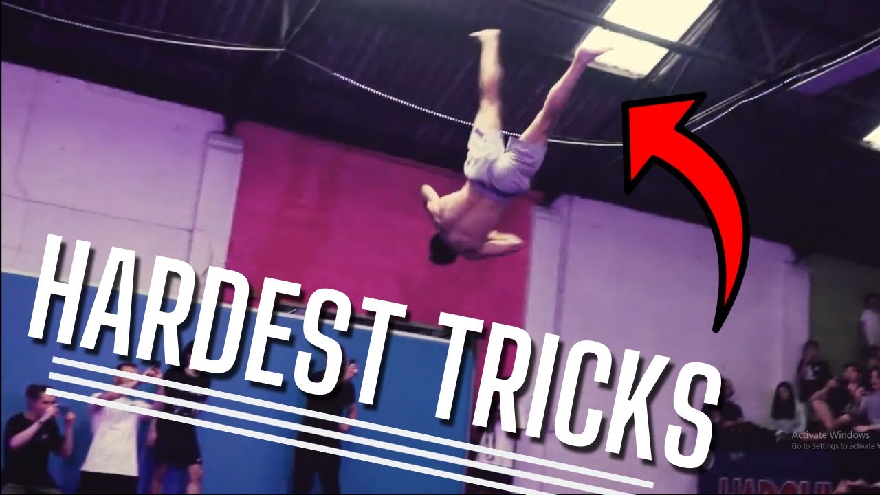 TOP 10 HARDEST TRICKS IN TRICKING (old)