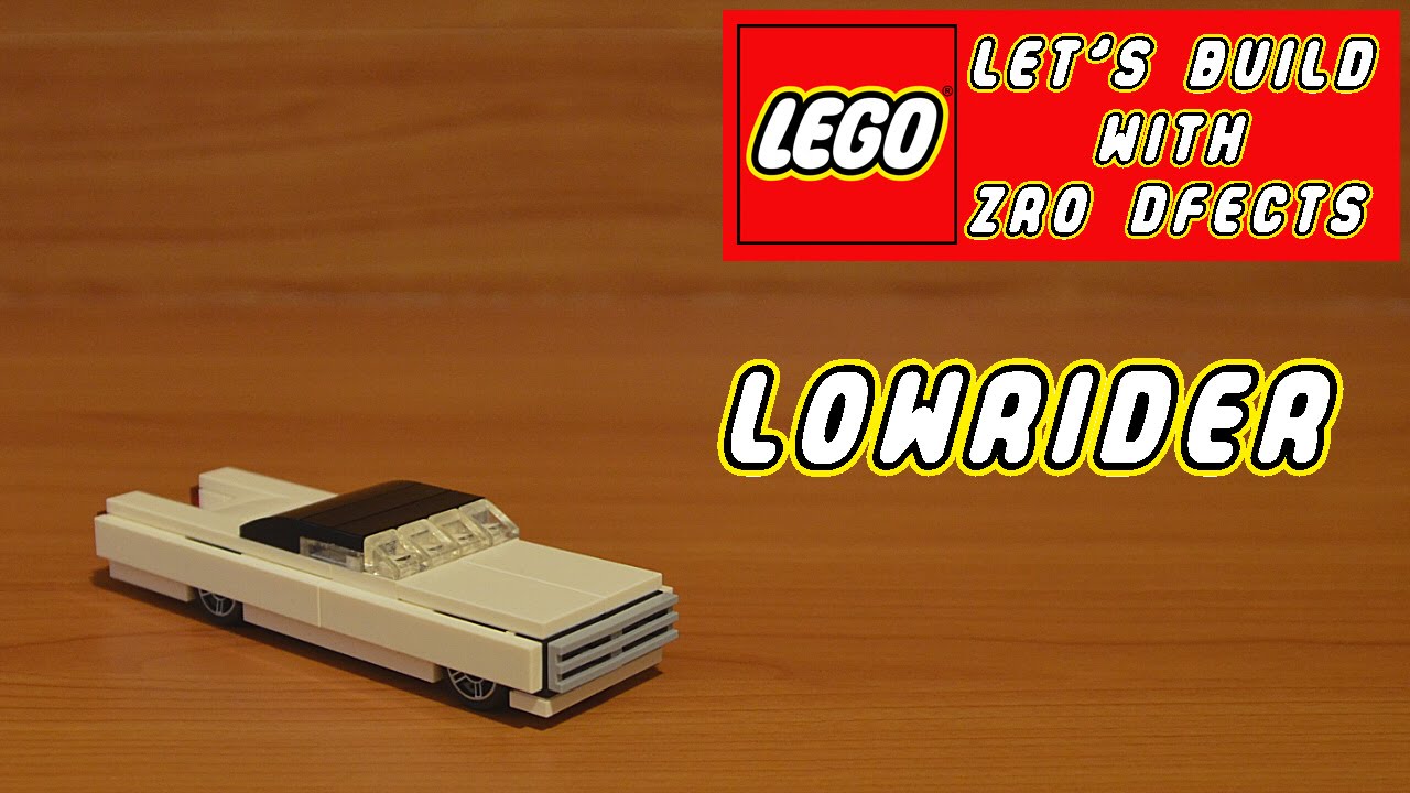 Lego Let's Build - Lowrider