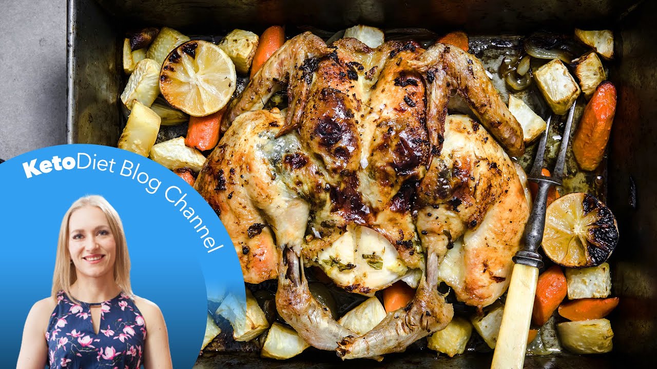 Ginger & Lime Spatchcock Chicken (Low-Carb & Keto)