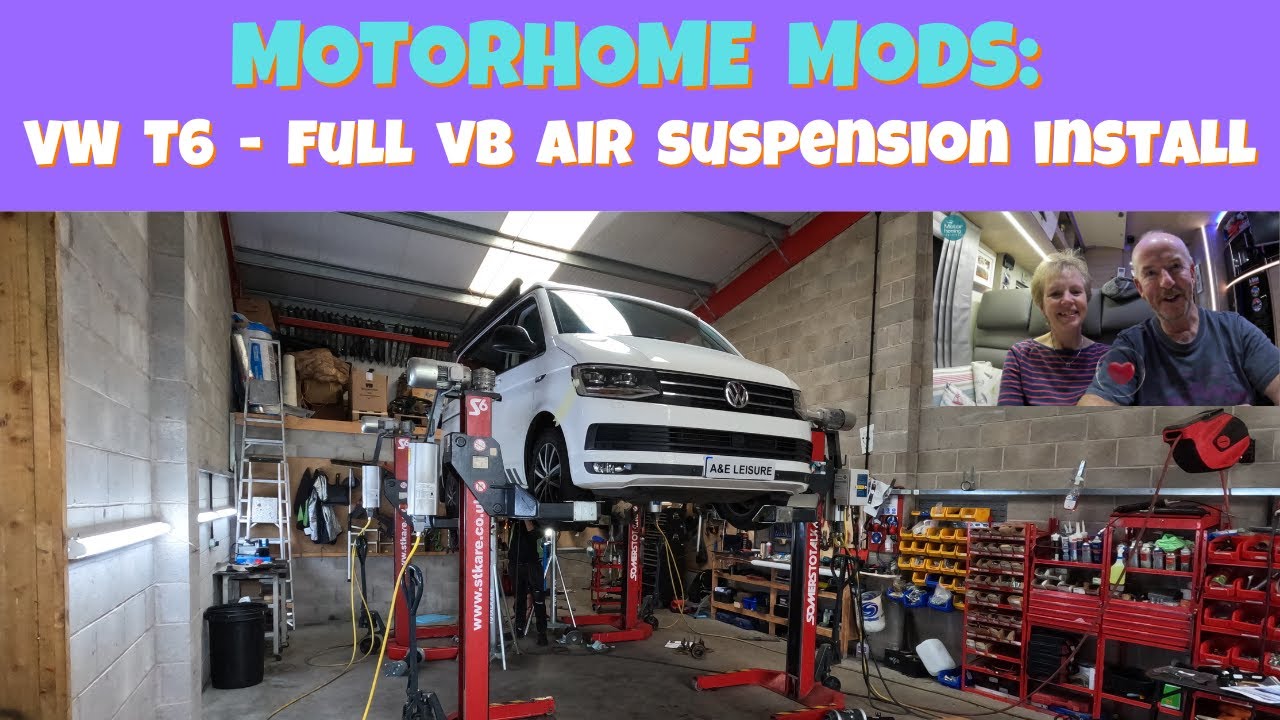 VW Camper Mods: Installing Full VB Air Suspension