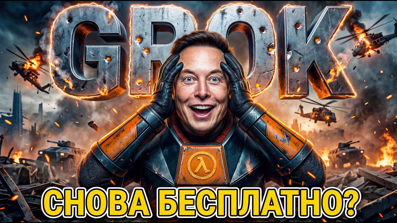 Как?! СНОВА БЕСПЛАТНЫЕ видео в Grok (простой способ 2026)