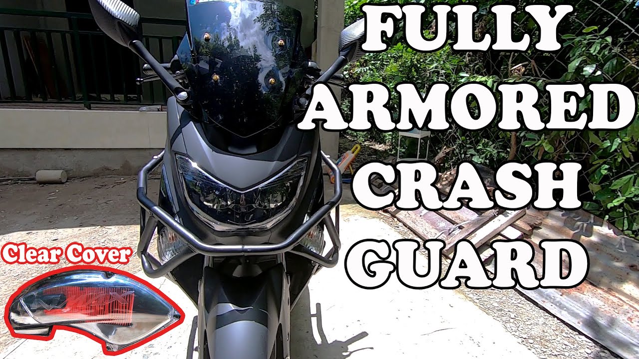 Installing Crash Guard & Clear Airbox Cover on my Nmax 155 Abs
