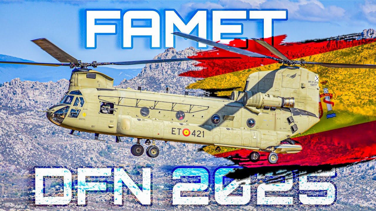 ASÍ SE VE EL ENTRENAMIENTO DE LAS FAMET DESDE EL AIRE - DFN 2025