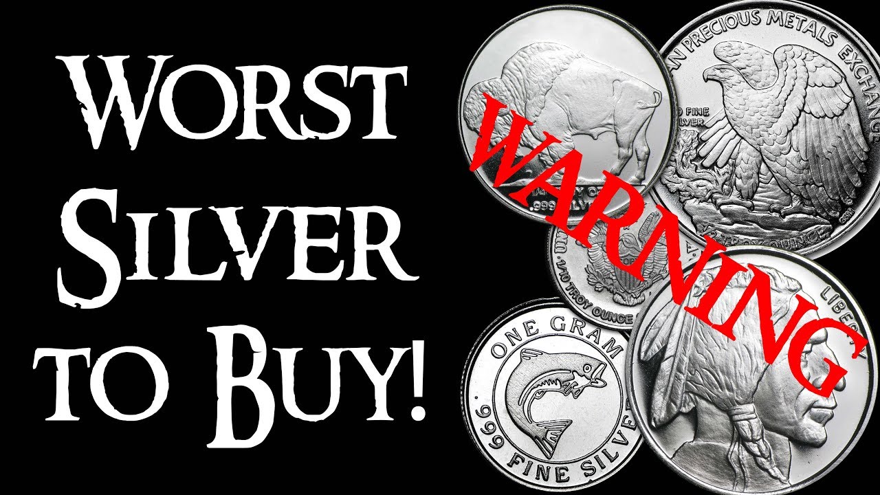 Generic Fractional Silver - THE WORST SILVER TO BUY!