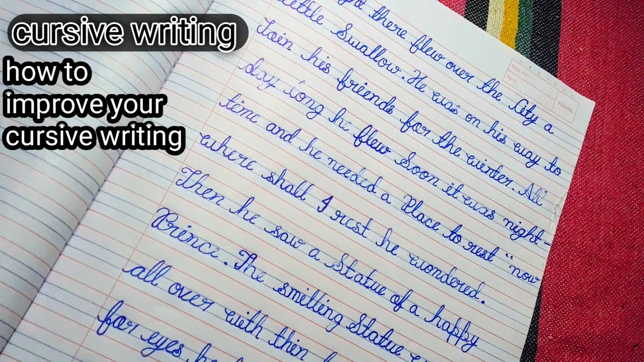 5 मिनट में अपनी Cursive Writing को बनाएं परफेक्ट | Handwriting Improvement