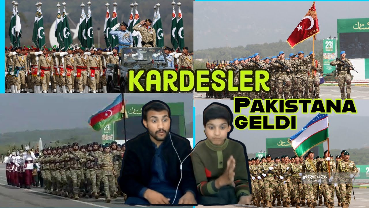 Pakistani Reacts To Turkey-Azerbaijan-Pakistan armed forces on 23rd March 2022