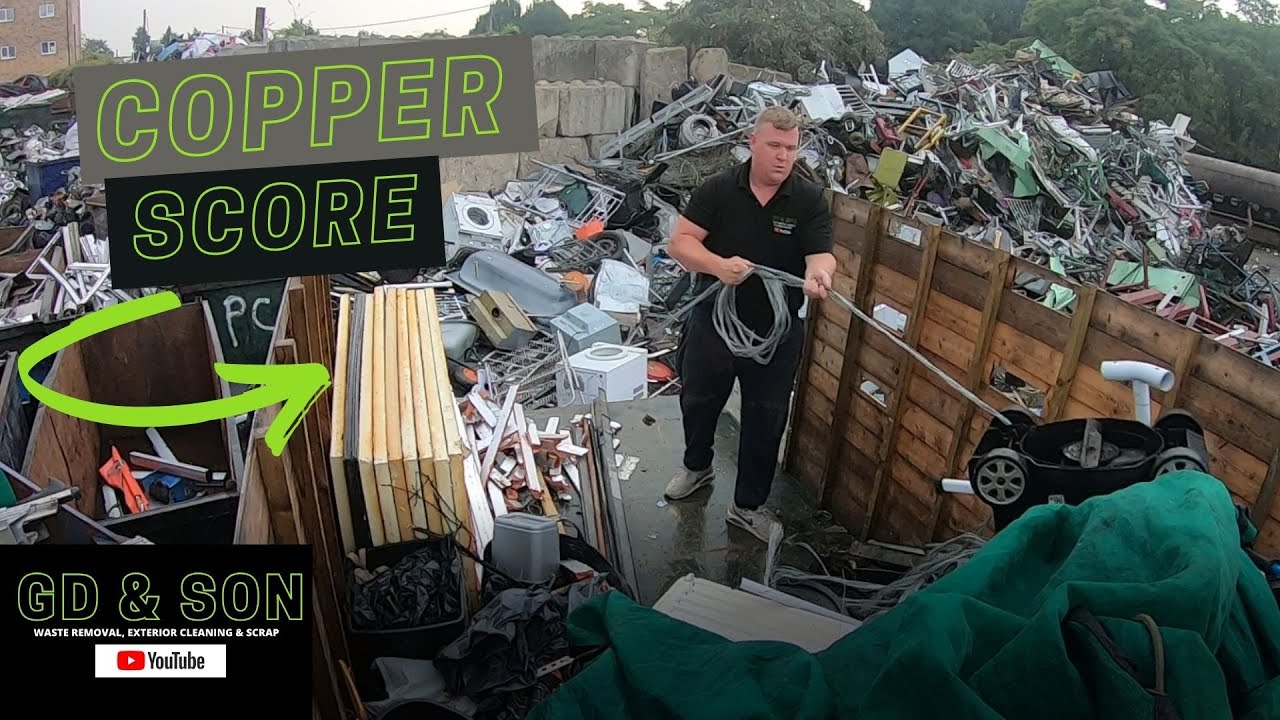 SCRAP COLLECTIONS And WASTE REMOVAL. Big Commercial Job, 1.5 TONS Of Rubbish Removed
