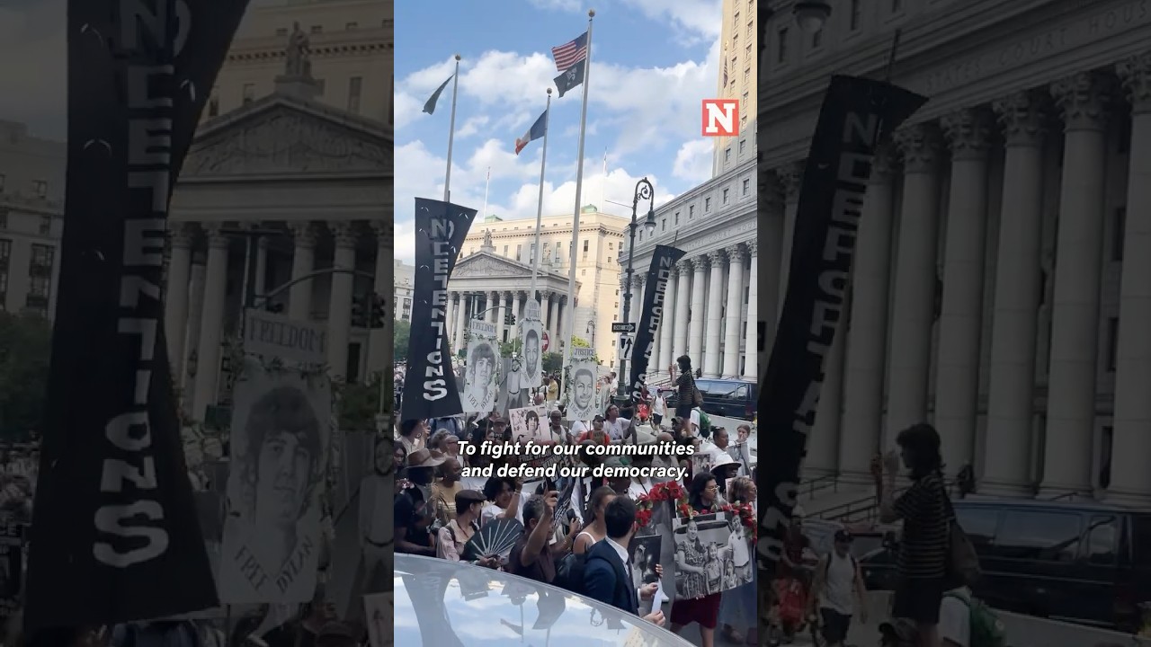 Protesters Share Why They Attended NYC 'Good Trouble' Rally