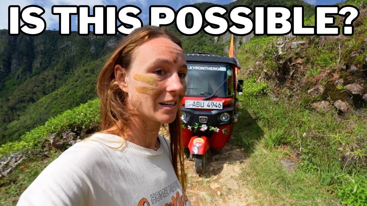 Cel mai PERICULOS drum din Sri Lanka într-un TukTuk 🇱🇰