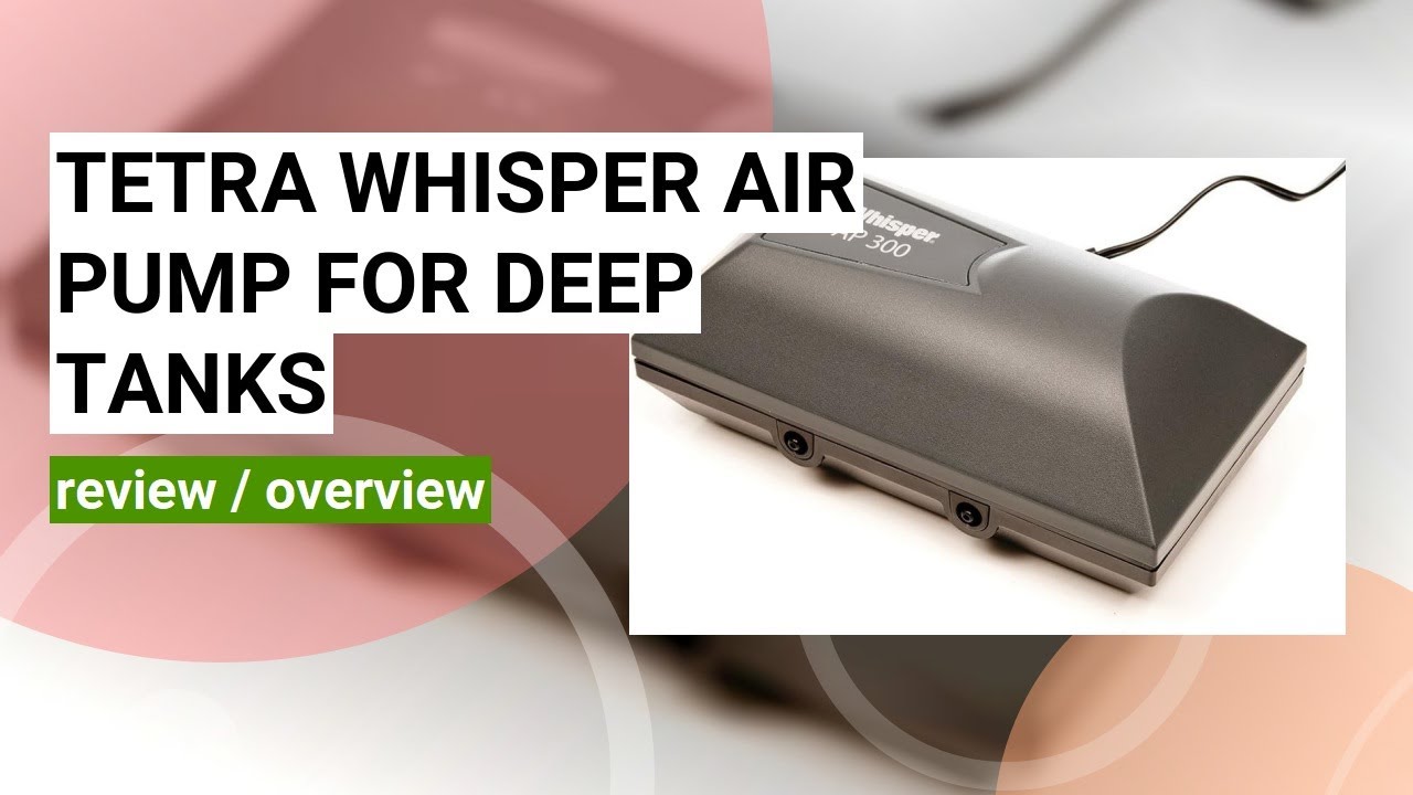 Tetra Whisper Air Pump Review: Powerful Deep-Water Performance!