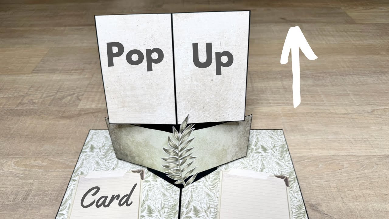 Pop-Up Card Tall Tower Tutorial | Photo Album Page