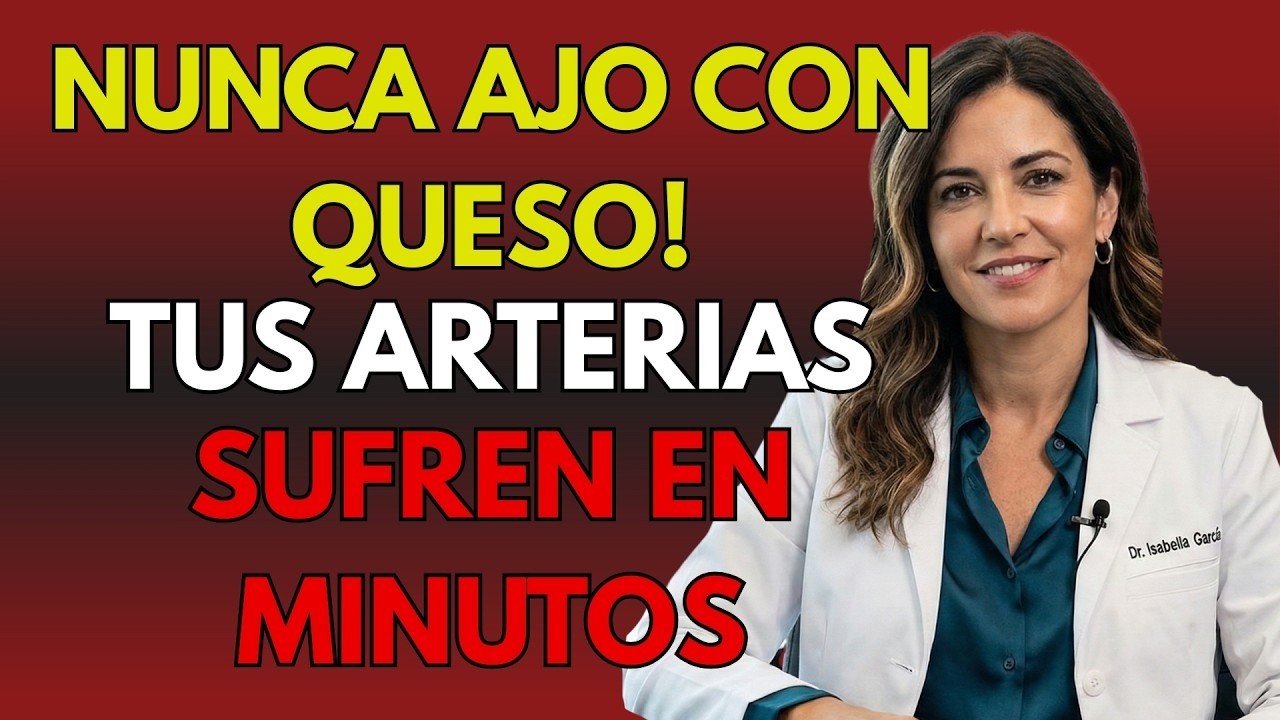 Ajo + Queso: La mezcla que puede dañar tus arterias en minutos | Uróloga explica